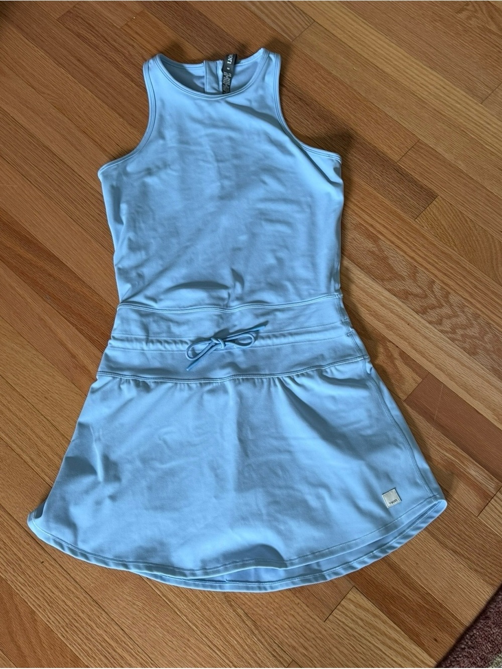 Vuori Daily Tennis Dress in Surf XS